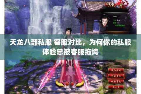 天龙八部私服 客服对比,为何你的私服体验总被客服拖垮 天龙八部私服 客服对比,为何你的私服体验总被客服拖垮