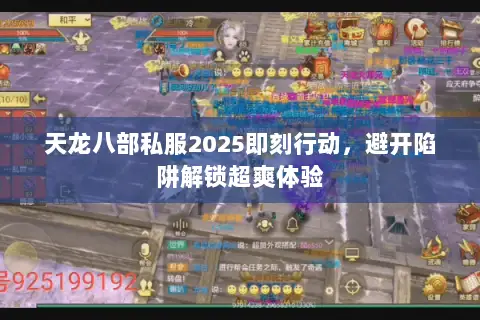 天龙八部私服2025即刻行动,避开陷阱解锁超爽体验 天龙八部私服2025即刻行动,避开陷阱解锁超爽体验