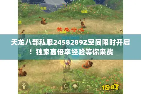 天龙八部私服2458289Z空间限时开启！独家高倍率经验等你来战
