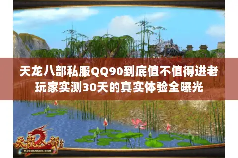 天龙八部私服QQ90到底值不值得进老玩家实测30天的真实体验全曝光