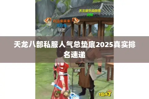 天龙八部私服人气总垫底2025真实排名速递 天龙八部私服人气总垫底2025真实排名速递