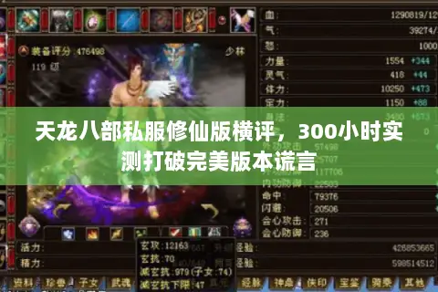 天龙八部私服修仙版横评,300小时实测打破完美版本谎言 天龙八部私服修仙版横评,300小时实测打破完美版本谎言
