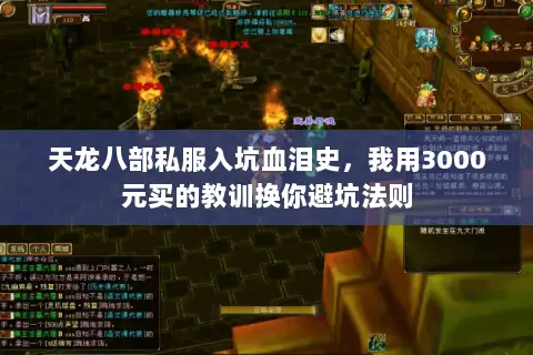 天龙八部私服入坑血泪史,我用3000元买的教训换你避坑法则 天龙八部私服入坑血泪史,我用3000元买的教训换你避坑法则