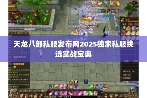 天龙八部私服发布网2025独家私服挑选实战宝典 天龙八部私服发布网2025独家私服挑选实战宝典