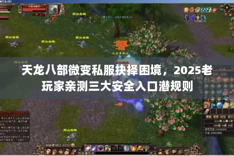 天龙八部微变私服抉择困境,2025老玩家亲测三大安全入口潜规则 天龙八部微变私服抉择困境,2025老玩家亲测三大安全入口潜规则