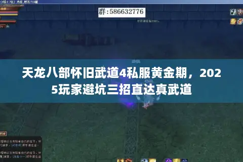 天龙八部怀旧武道4私服黄金期,2025玩家避坑三招直达真武道 天龙八部怀旧武道4私服黄金期,2025玩家避坑三招直达真武道
