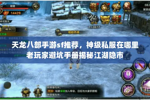 天龙八部手游sf推荐,神级私服在哪里老玩家避坑手册揭秘江湖隐市 天龙八部手游sf推荐,神级私服在哪里老玩家避坑手册揭秘江湖隐市