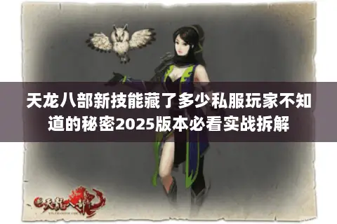 天龙八部新技能藏了多少私服玩家不知道的秘密2025版本必看实战拆解 天龙八部新技能藏了多少私服玩家不知道的秘密2025版本必看实战拆解
