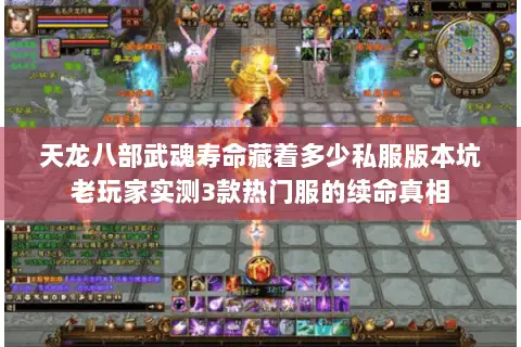 天龙八部武魂寿命藏着多少私服版本坑老玩家实测3款热门服的续命真相 天龙八部武魂寿命藏着多少私服版本坑老玩家实测3款热门服的续命真相