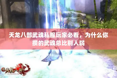 天龙八部武魂私服玩家必看,为什么你攒的武魂总比别人弱 天龙八部武魂私服玩家必看,为什么你攒的武魂总比别人弱