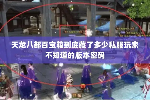 天龙八部百宝箱到底藏了多少私服玩家不知道的版本密码 天龙八部百宝箱到底藏了多少私服玩家不知道的版本密码