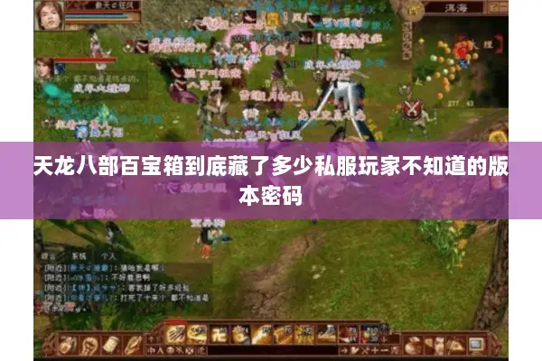 天龙八部百宝箱到底藏了多少私服玩家不知道的版本密码 天龙八部百宝箱到底藏了多少私服玩家不知道的版本密码
