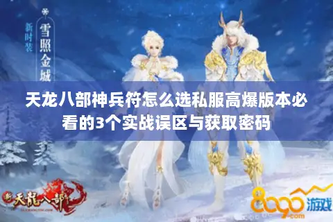天龙八部神兵符怎么选私服高爆版本必看的3个实战误区与获取密码 天龙八部神兵符怎么选私服高爆版本必看的3个实战误区与获取密码