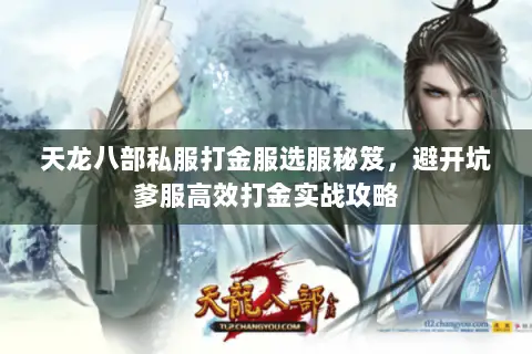 天龙八部私服打金服选服秘笈，避开坑爹服高效打金实战攻略