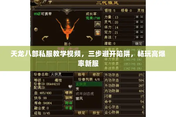 天龙八部私服教学视频,三步避开陷阱,畅玩高爆率新服 天龙八部私服教学视频,三步避开陷阱,畅玩高爆率新服