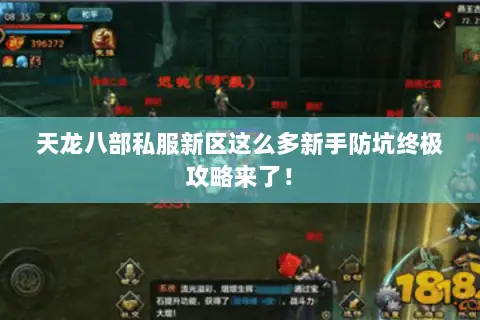 天龙八部私服新区这么多新手防坑终极攻略来了！