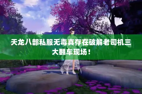 天龙八部私服无毒真存在破解老司机三大翻车现场！