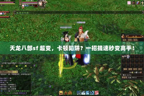 天龙八部sf 超变，卡顿陷阱？一招提速秒变高手！