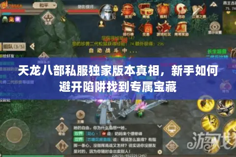 天龙八部私服独家版本真相，新手如何避开陷阱找到专属宝藏