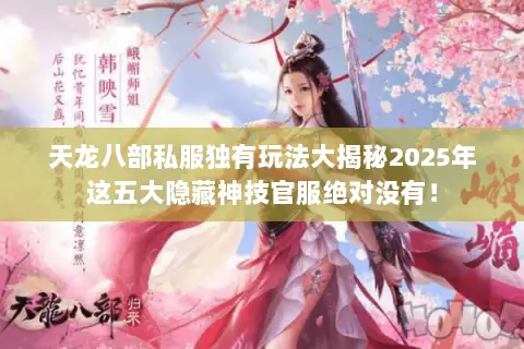 天龙八部私服独有玩法大揭秘2025年这五大隐藏神技官服绝对没有! 天龙八部私服独有玩法大揭秘2025年这五大隐藏神技官服绝对没有!