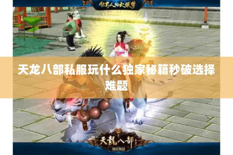 天龙八部私服玩什么独家秘籍秒破选择难题 天龙八部私服玩什么独家秘籍秒破选择难题