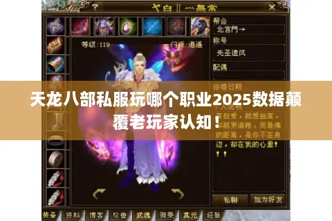 天龙八部私服玩哪个职业2025数据颠覆老玩家认知! 天龙八部私服玩哪个职业2025数据颠覆老玩家认知!