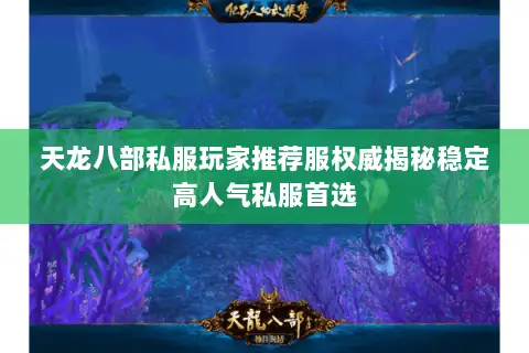 天龙八部私服玩家推荐服权威揭秘稳定高人气私服首选