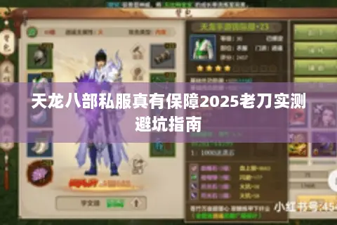 天龙八部私服真有保障2025老刀实测避坑指南 天龙八部私服真有保障2025老刀实测避坑指南