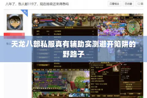 天龙八部私服真有辅助实测避开陷阱的野路子 天龙八部私服真有辅助实测避开陷阱的野路子