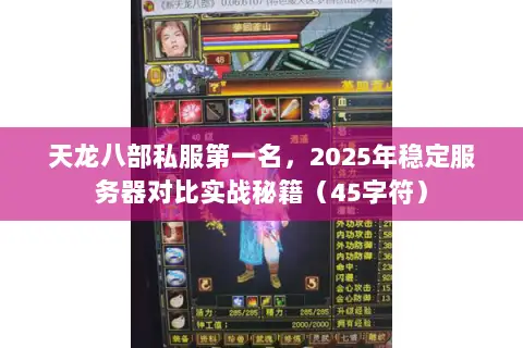 天龙八部私服第一名，2025年稳定服务器对比实战秘籍（45字符）