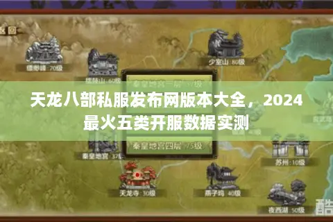 天龙八部私服发布网版本大全，2024最火五类开服数据实测