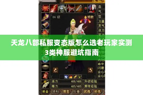 天龙八部私服变态版怎么选老玩家实测3类神服避坑指南 天龙八部私服变态版怎么选老玩家实测3类神服避坑指南