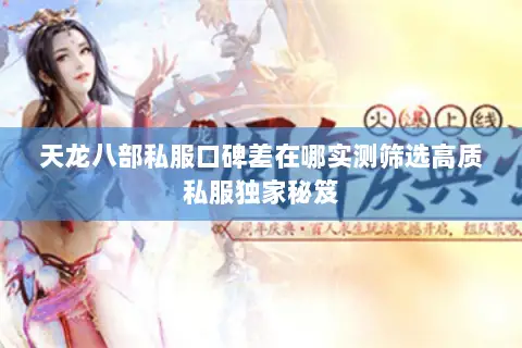 天龙八部私服口碑差在哪实测筛选高质私服独家秘笈 天龙八部私服口碑差在哪实测筛选高质私服独家秘笈
