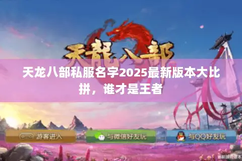 天龙八部私服名字2025最新版本大比拼，谁才是王者