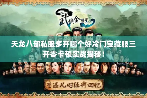 天龙八部私服多开哪个好冷门宝藏服三开零卡顿实战揭秘！
