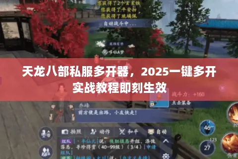 天龙八部私服多开器，2025一键多开实战教程即刻生效