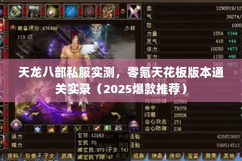 天龙八部私服实测,零氪天花板版本通关实录(2025爆款推荐) 天龙八部私服实测,零氪天花板版本通关实录(2025爆款推荐)