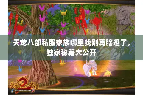 天龙八部私服家族哪里找别再瞎逛了,独家秘籍大公开 天龙八部私服家族哪里找别再瞎逛了,独家秘籍大公开
