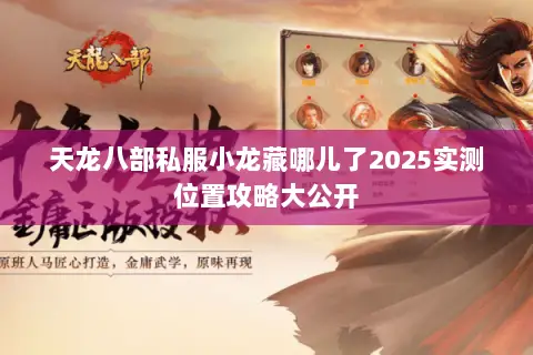天龙八部私服小龙藏哪儿了2025实测位置攻略大公开 天龙八部私服小龙藏哪儿了2025实测位置攻略大公开