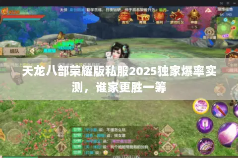 天龙八部荣耀版私服2025独家爆率实测,谁家更胜一筹 天龙八部荣耀版私服2025独家爆率实测,谁家更胜一筹
