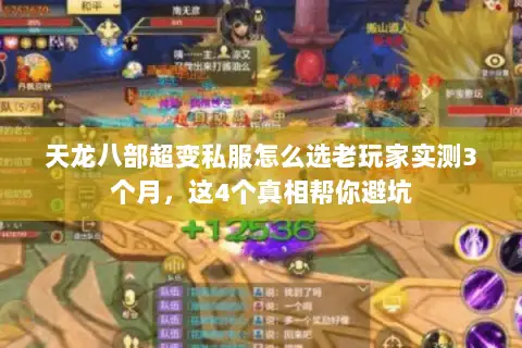 天龙八部超变私服怎么选老玩家实测3个月,这4个真相帮你避坑 天龙八部超变私服怎么选老玩家实测3个月,这4个真相帮你避坑