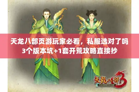 天龙八部页游玩家必看，私服选对了吗3个版本坑+1套开荒攻略直接抄