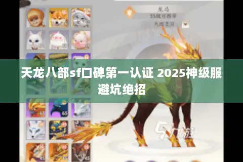 天龙八部sf口碑第一认证 2025神级服避坑绝招