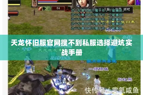天龙怀旧服官网搜不到私服选择避坑实战手册 天龙怀旧服官网搜不到私服选择避坑实战手册