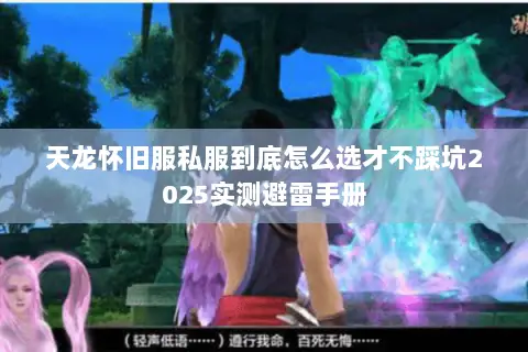天龙怀旧服私服到底怎么选才不踩坑2025实测避雷手册 天龙怀旧服私服到底怎么选才不踩坑2025实测避雷手册