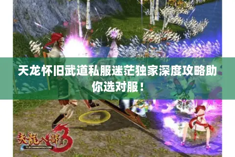 天龙怀旧武道私服迷茫独家深度攻略助你选对服! 天龙怀旧武道私服迷茫独家深度攻略助你选对服!