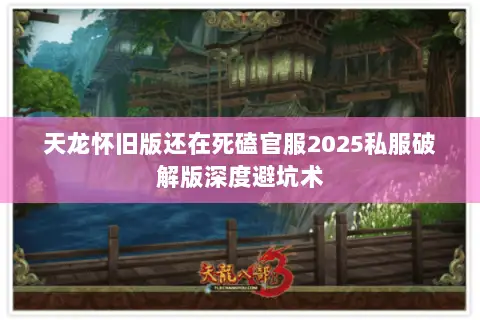 天龙怀旧版还在死磕官服2025私服破解版深度避坑术 天龙怀旧版还在死磕官服2025私服破解版深度避坑术
