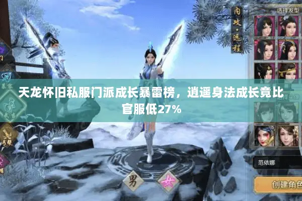 天龙怀旧私服门派成长暴雷榜,逍遥身法成长竟比官服低27% 天龙怀旧私服门派成长暴雷榜,逍遥身法成长竟比官服低27%