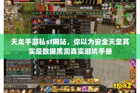 天龙手游私sf网站,你以为安全天堂其实是数据黑洞真实避坑手册 天龙手游私sf网站,你以为安全天堂其实是数据黑洞真实避坑手册