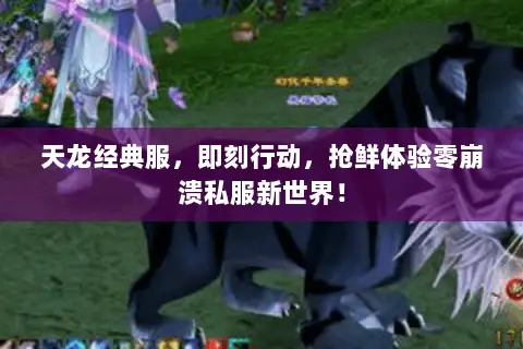 天龙经典服,即刻行动,抢鲜体验零崩溃私服新世界! 天龙经典服,即刻行动,抢鲜体验零崩溃私服新世界!